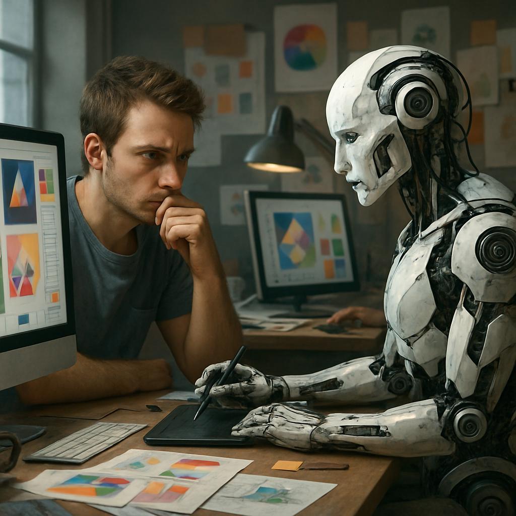 Искусственный интеллект в творчестве: угроза для дизайнеров или новый инструмент