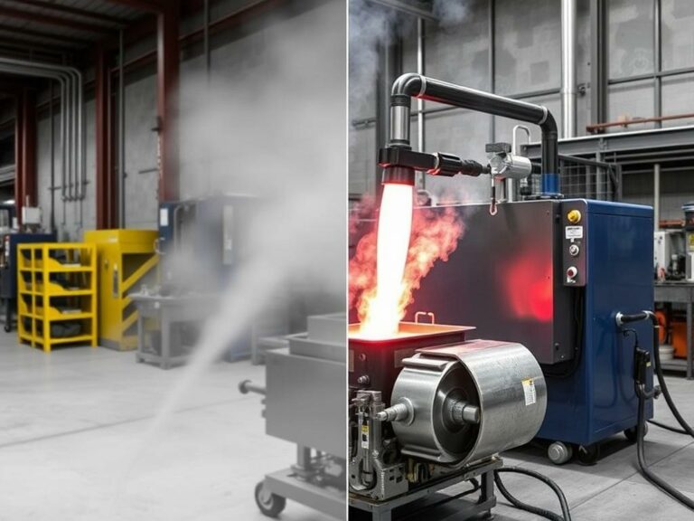 Холоднотвердеющие смеси vs горячее оснащение: сравнительный анализ для цехов средней мощности