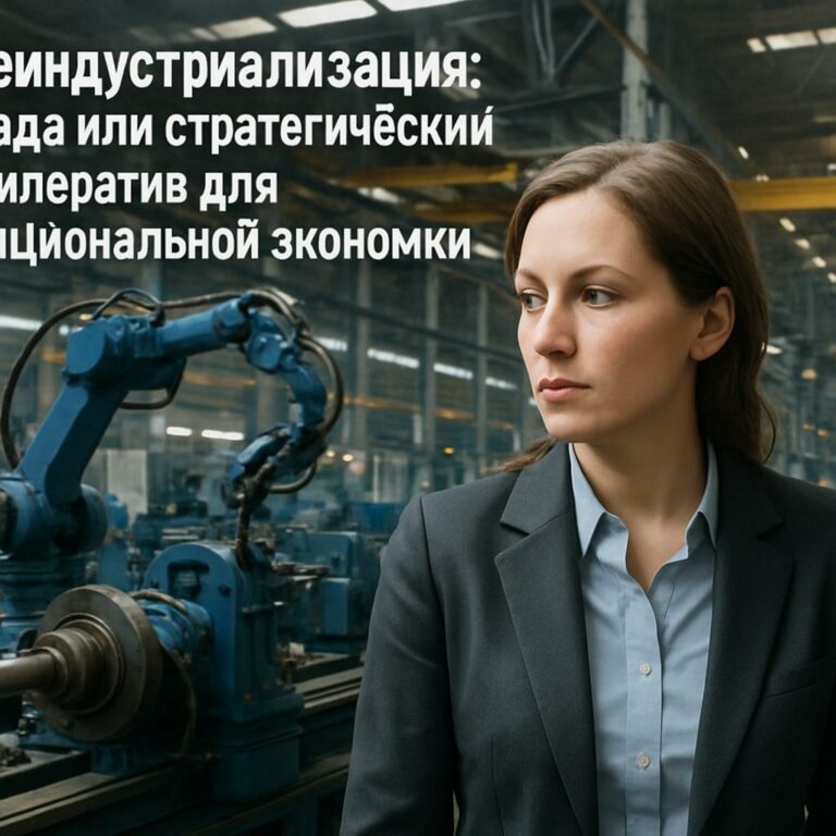Реиндустриализация: мода или стратегический императив для национальной экономики