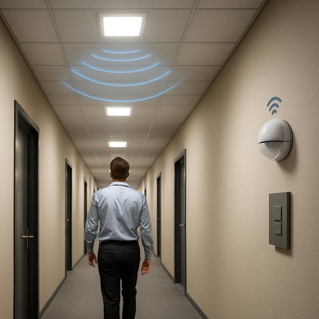 Умное освещение: как датчики движения и системы управления экономят до 70% энергии