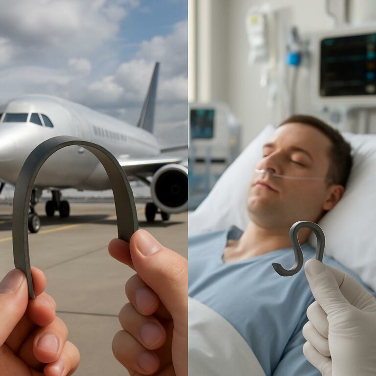 Гибридные материалы с памятью формы: инновации в авиастроении и медицине