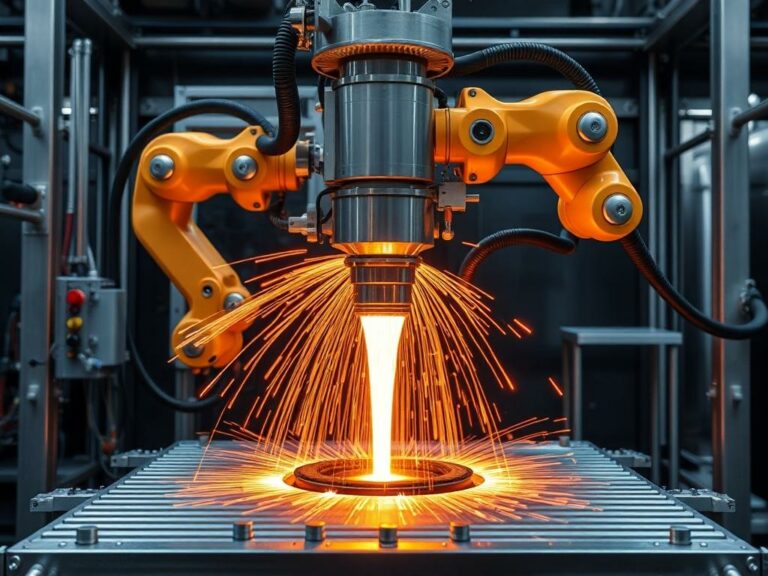 Автоматизация заливки: роботизированные комплексы для точного дозирования металла