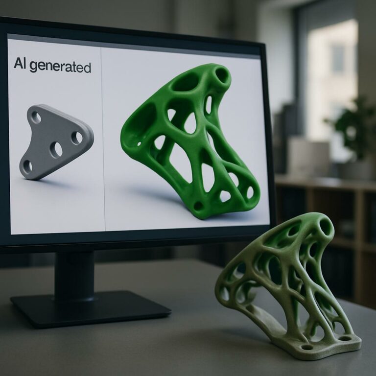 Технологии генеративного дизайна: как ИИ создает оптимальные формы деталей