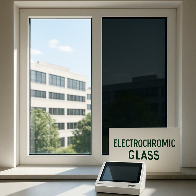 Умные окна: как электрохромное стекло меняет подход к энергоэффективности зданий