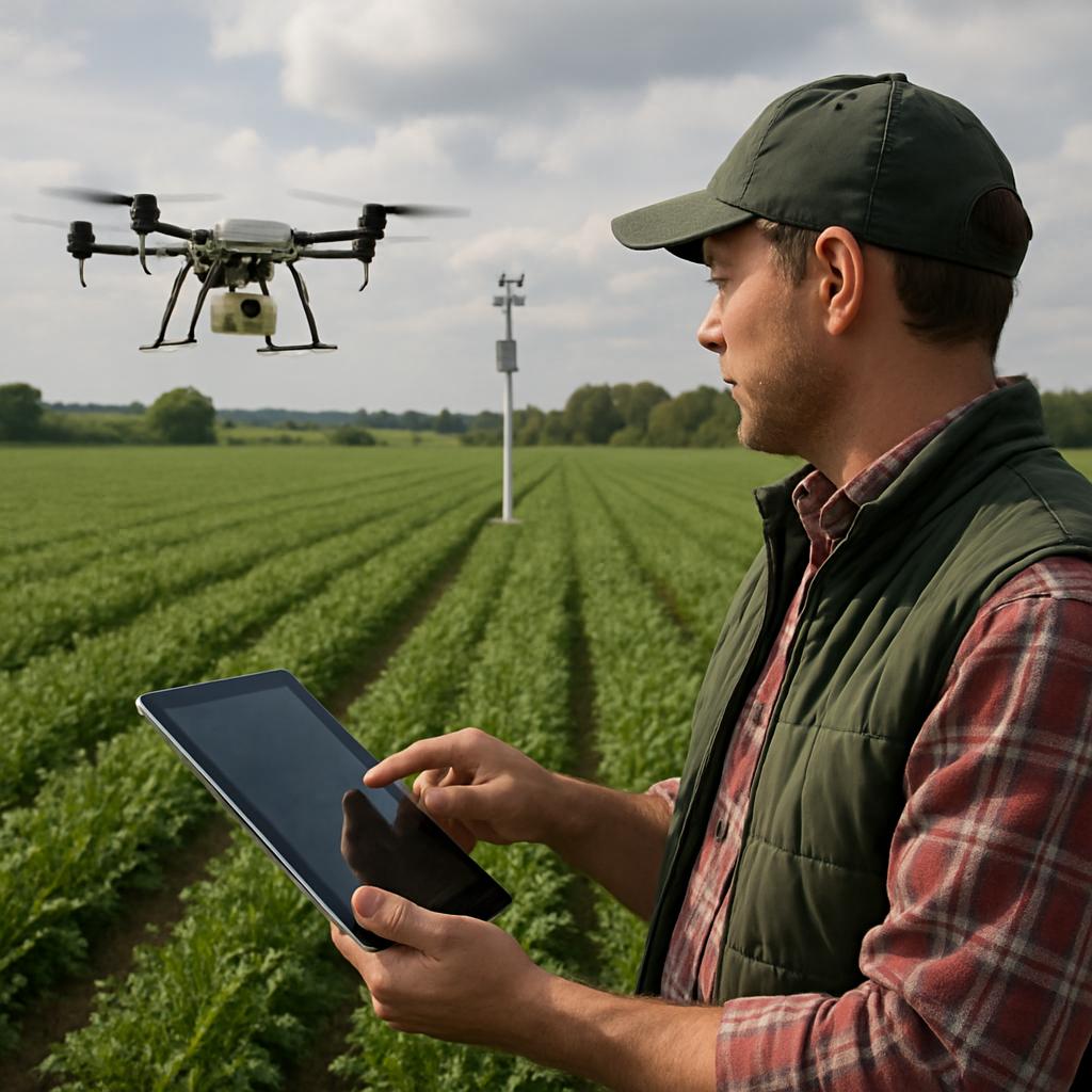 Технологии точного земледелия: как IoT и дроны меняют сельское хозяйство. Почему точное земледелие становится нормой